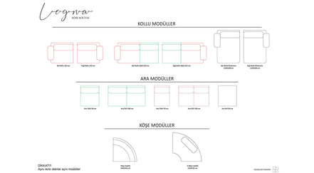 LEGNA Corner sofa