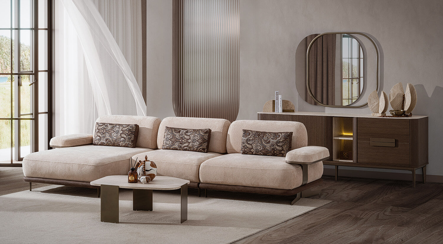 LEGNA Corner sofa