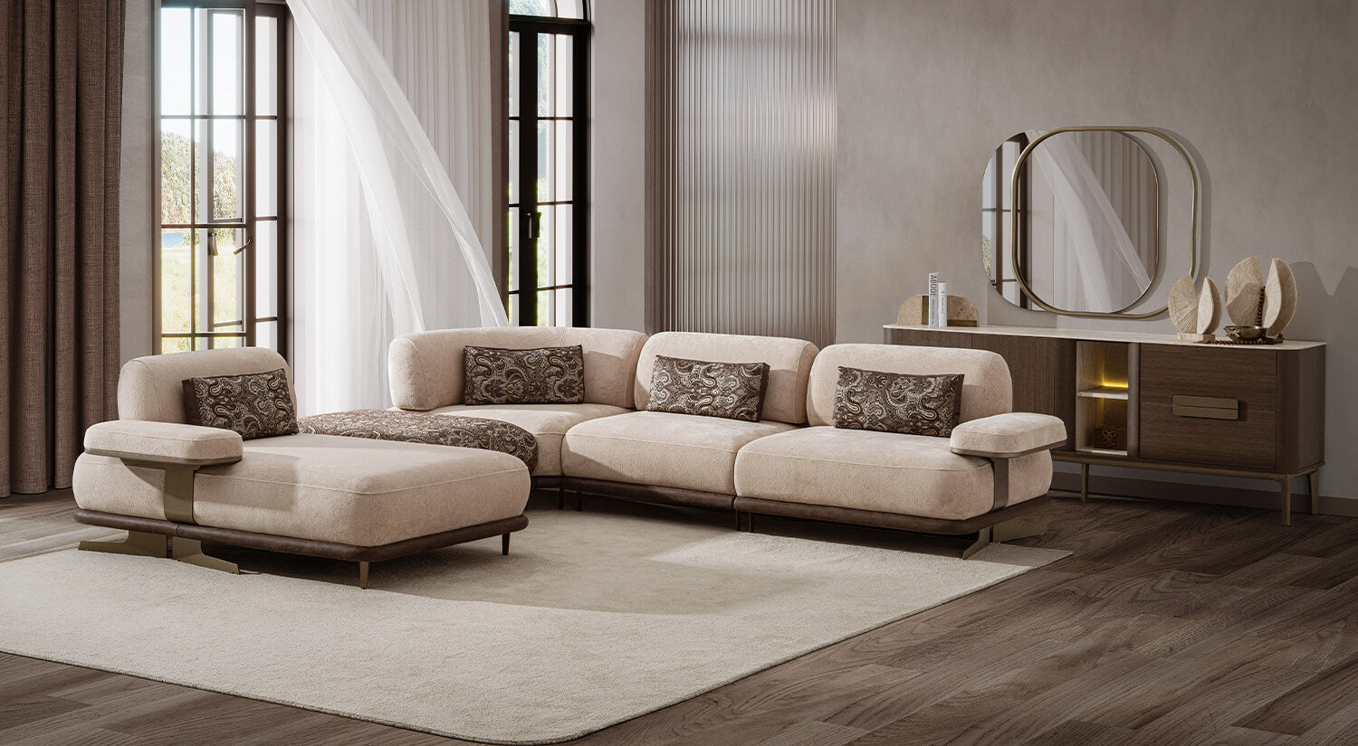 LEGNA Corner sofa
