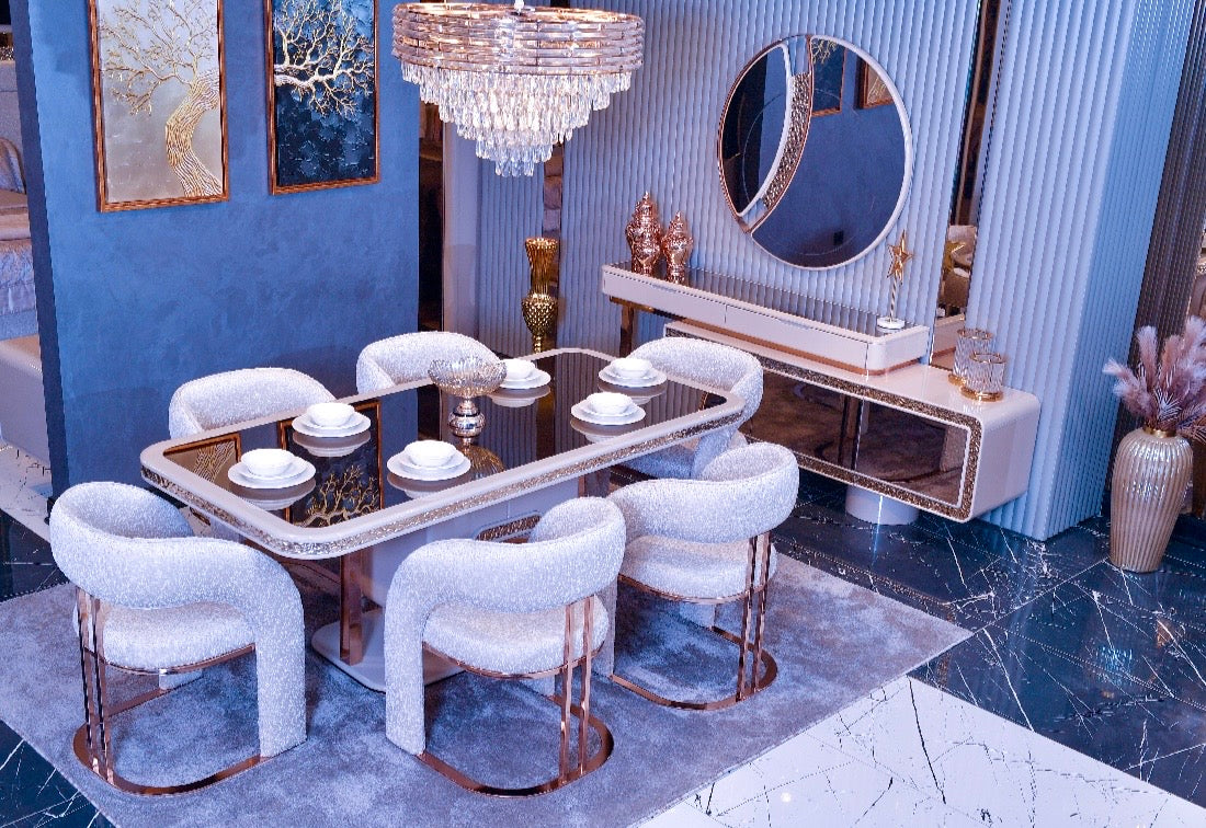 TESLA PLATIN Dining set
