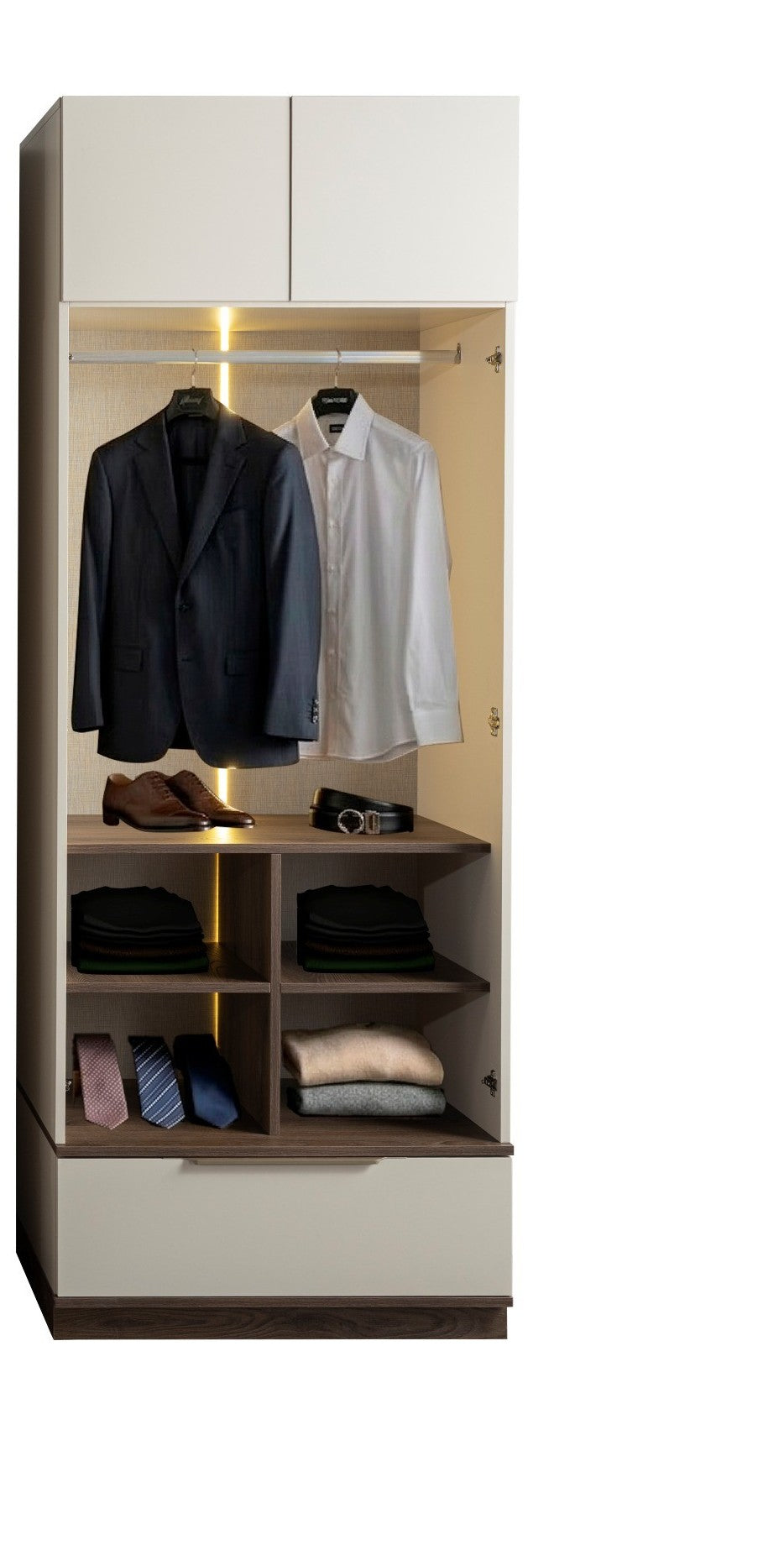 SOPRANO 2 door wardrobe