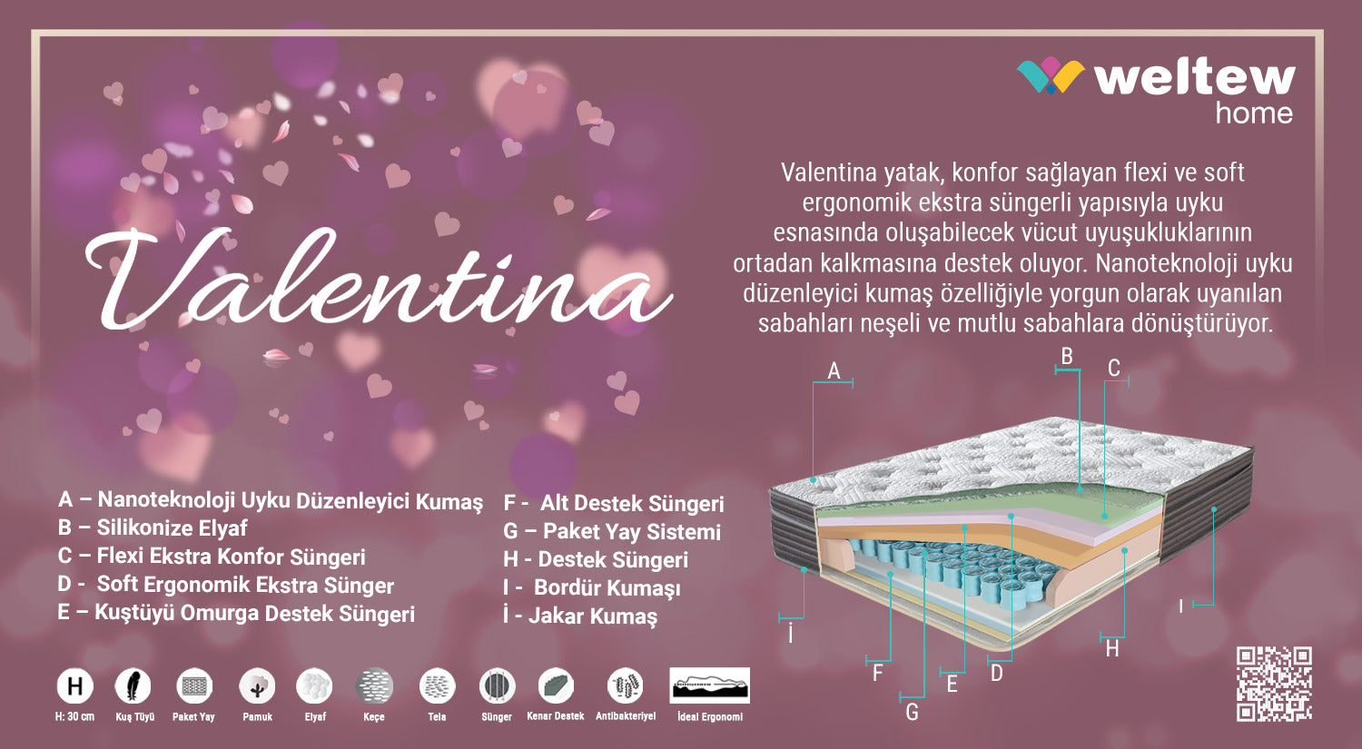 Матрак VALENTINA