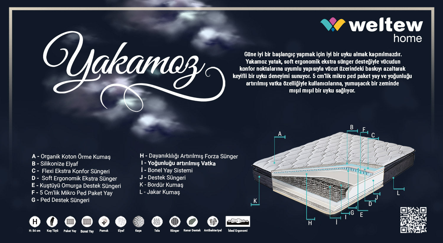 Матрак YAKAMOZ