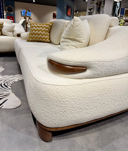 SILVER Sofa set 4+3+1