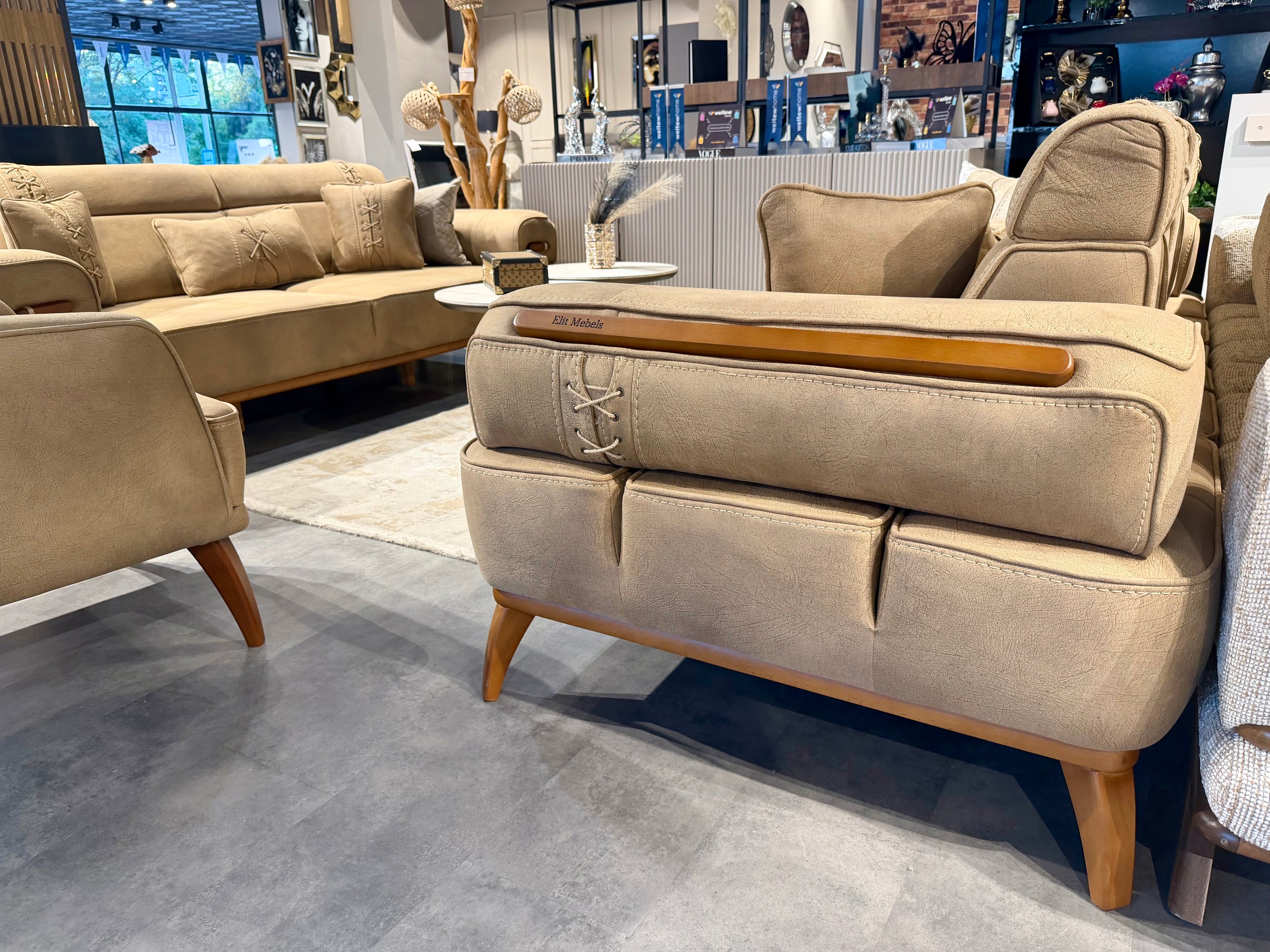 Imperial Sofa set 3+3+1