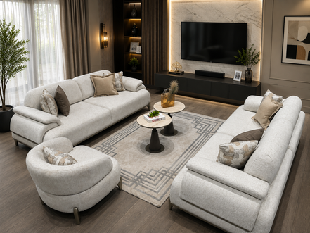 RUMA Sofa set 3+3+1
