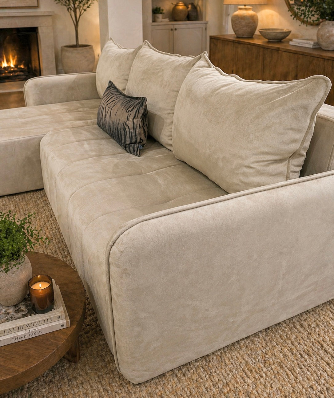 LONDON Corner sofa 220/170 cm