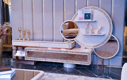 TESLA PLATIN TV UNIT