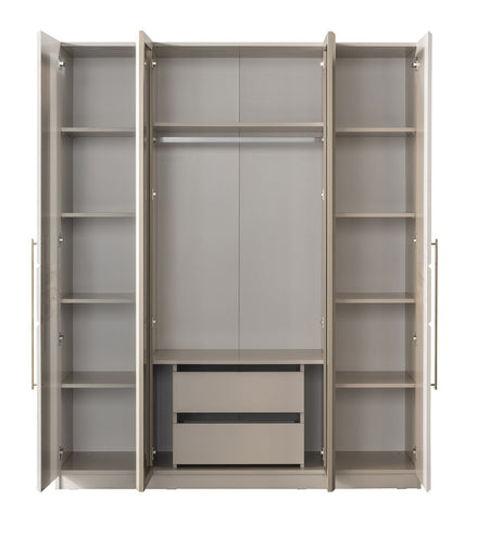 ANDORA 4 door wardrobe
