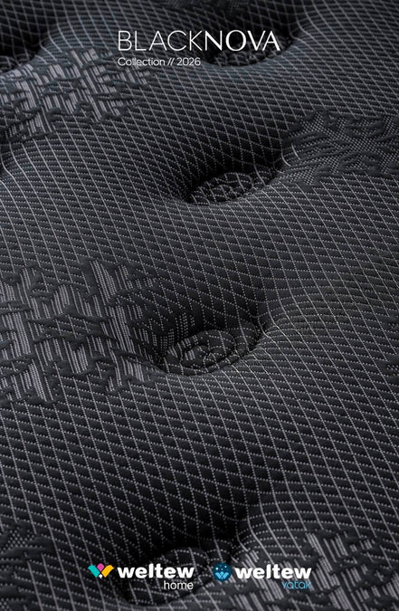 BLACK NOVA BED + BLACK NOVA MATTRESS