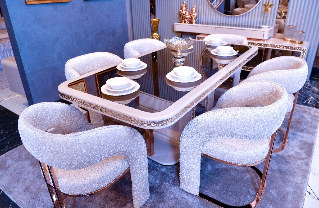 TESLA PLATIN Dining set