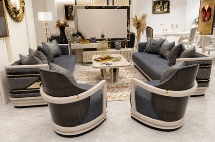 PARLA Sofa set 3+3+1+1+ Coffee table