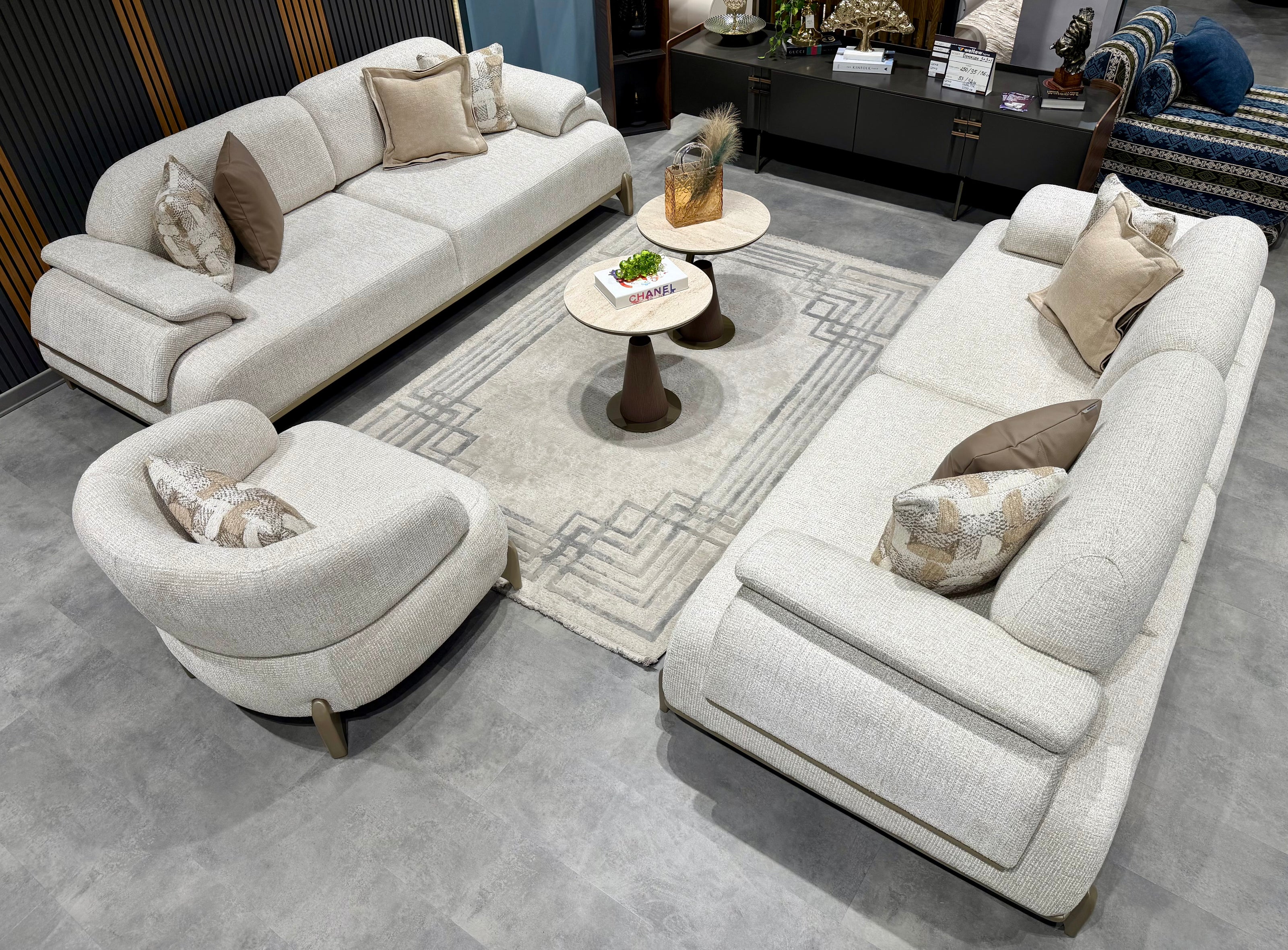 RUMA Sofa set 3+3+1