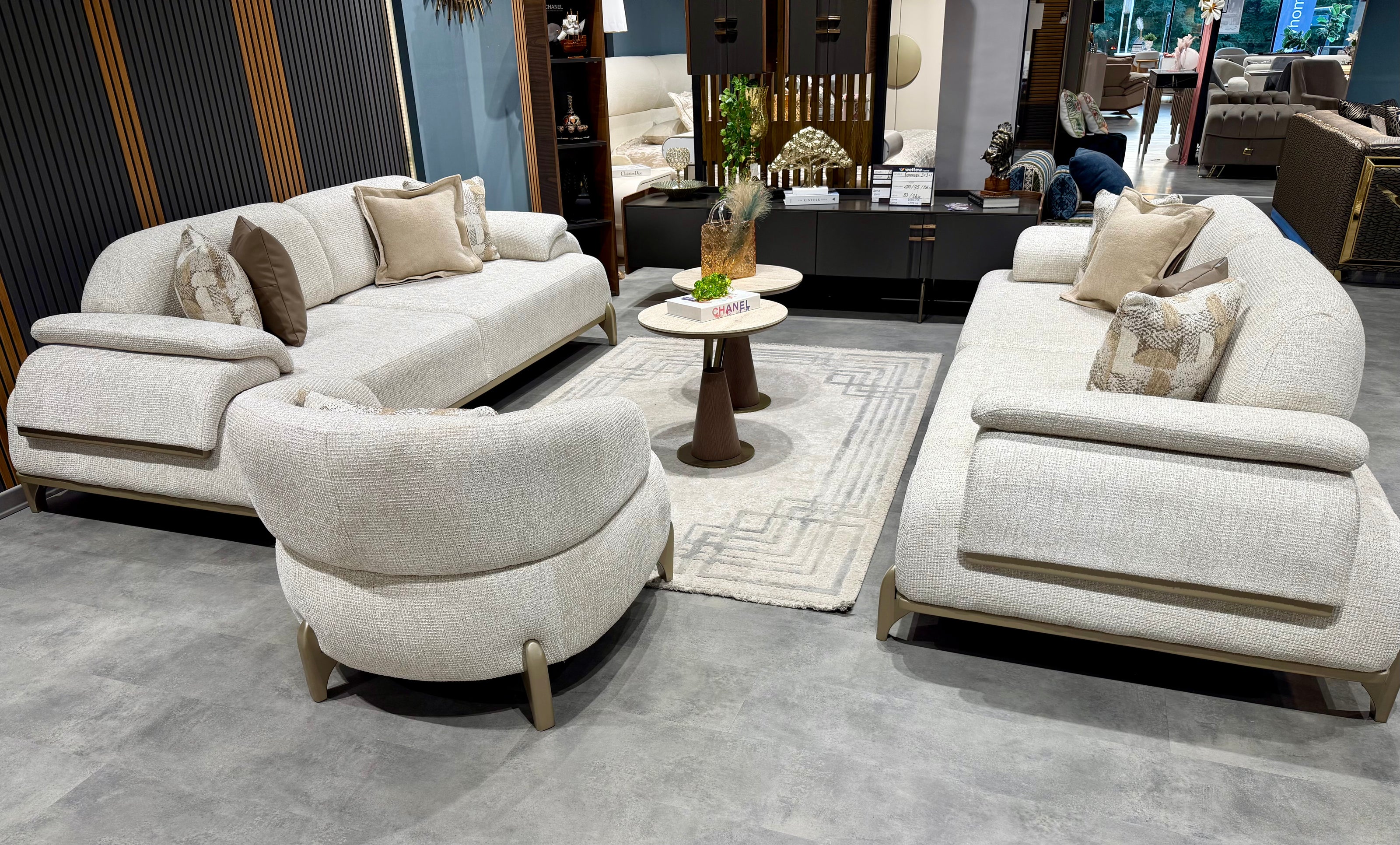 RUMA Sofa set 3+3+1