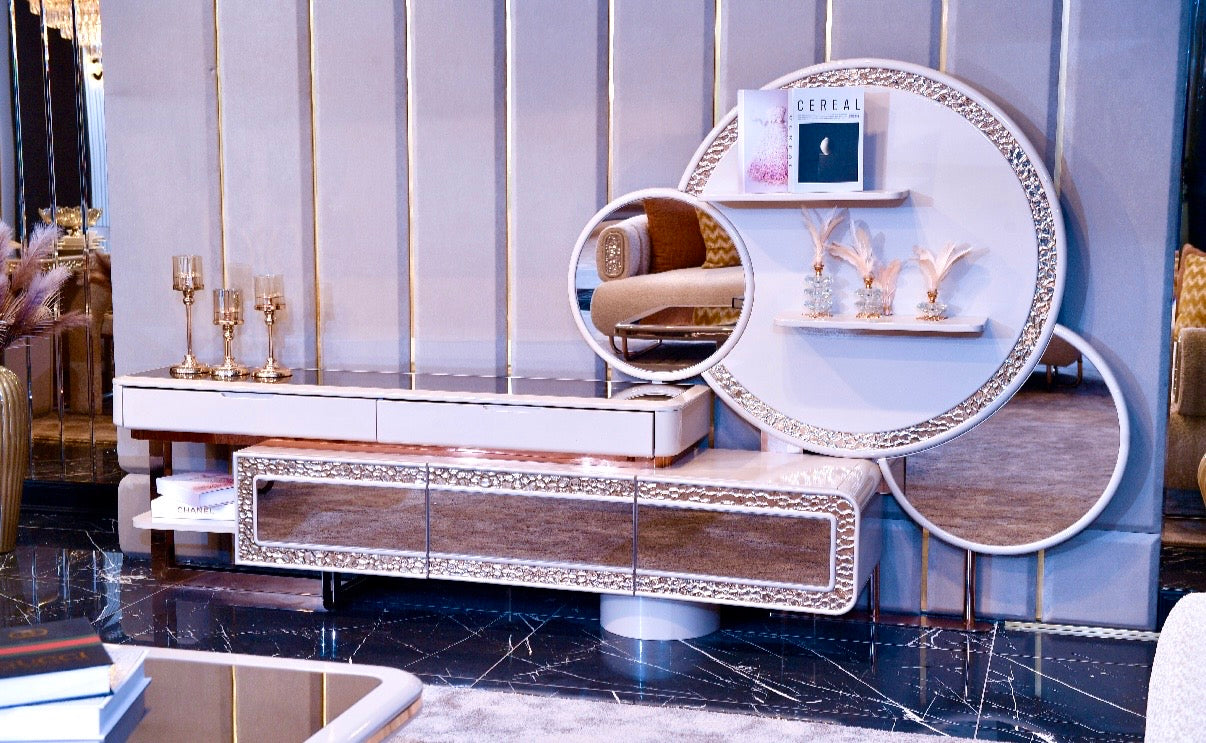 TESLA Sofa set 3+3+1+1+ Coffee table