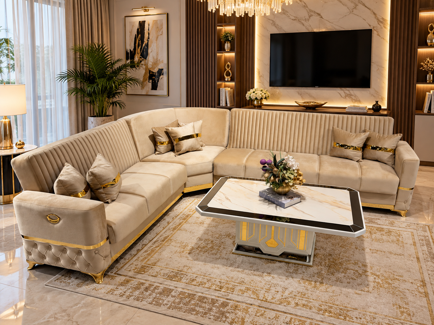 Gulcci Corner sofa 320/250cm