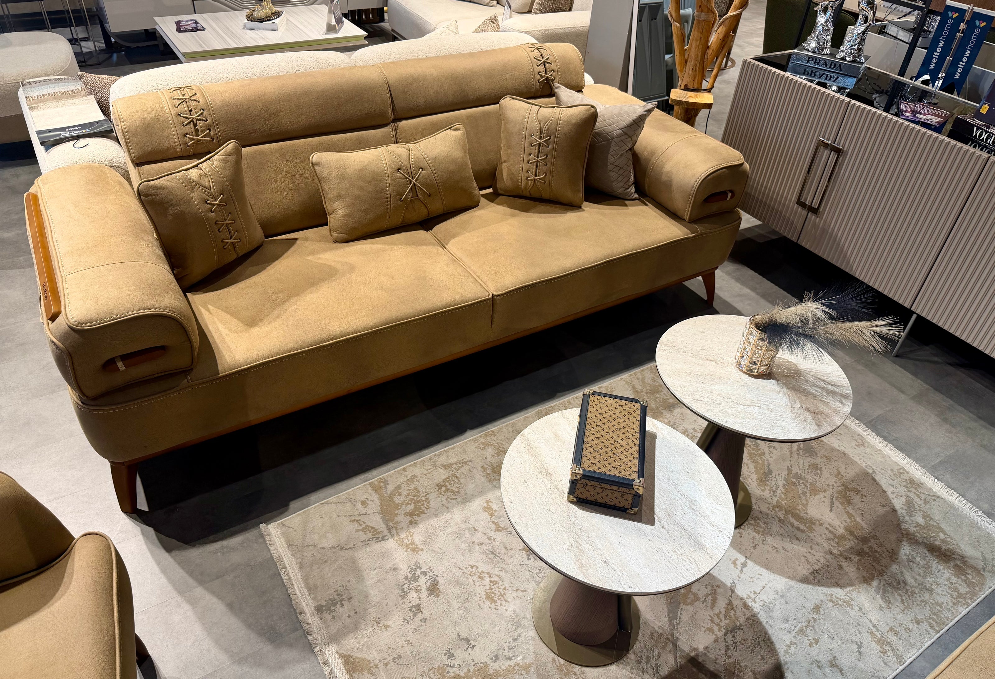 Imperial Sofa set 3+3+1