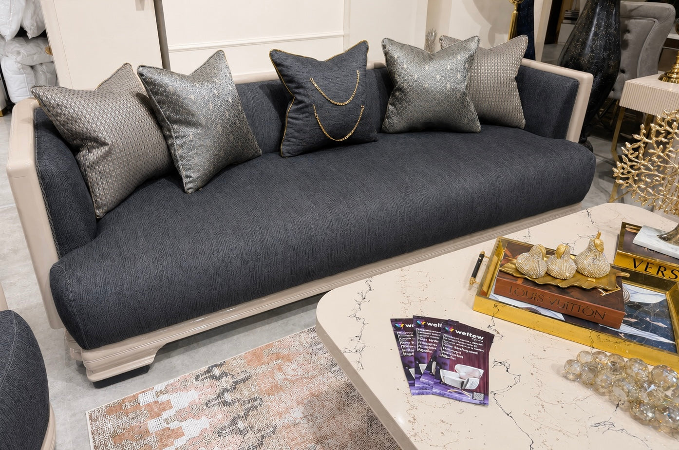 PARLA Sofa set 3+3+1+1+ Coffee table