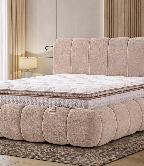 BIOSAFE BED + BIOSAFE MATTRESS with side Lamps and phone charge