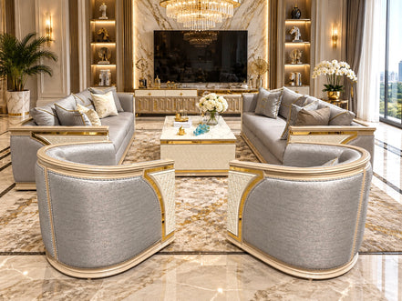 IMPERIAL Sofa set 3+3+1+1+ Coffee table