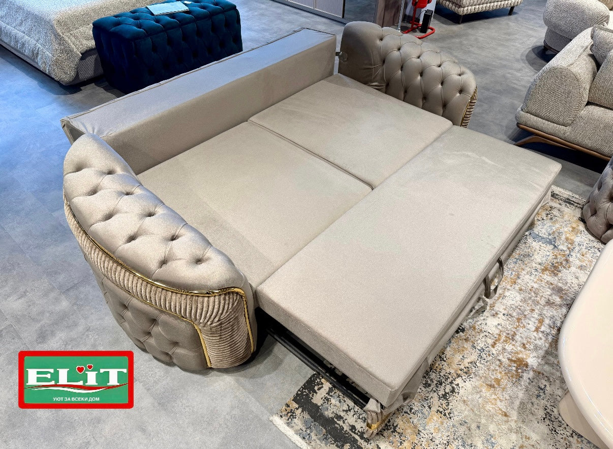BRUKSEL CAPPUCINO SOFA SET 3+3+1