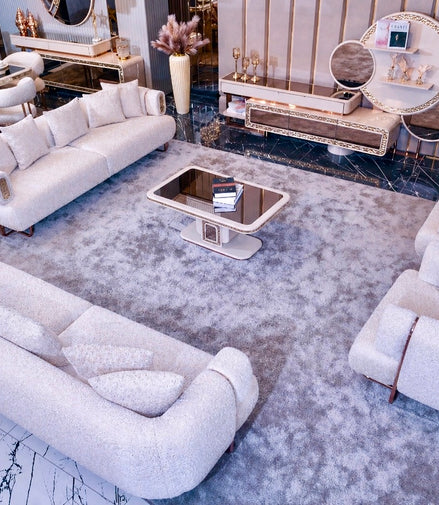TESLA Sofa set 3+3+1+1+ Coffee table