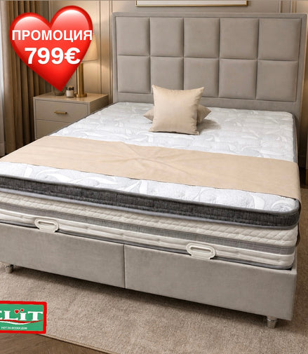 VEGAS BED + VEGAS MATTRESS