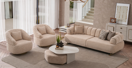 PERLA Sofa set 3+2+1