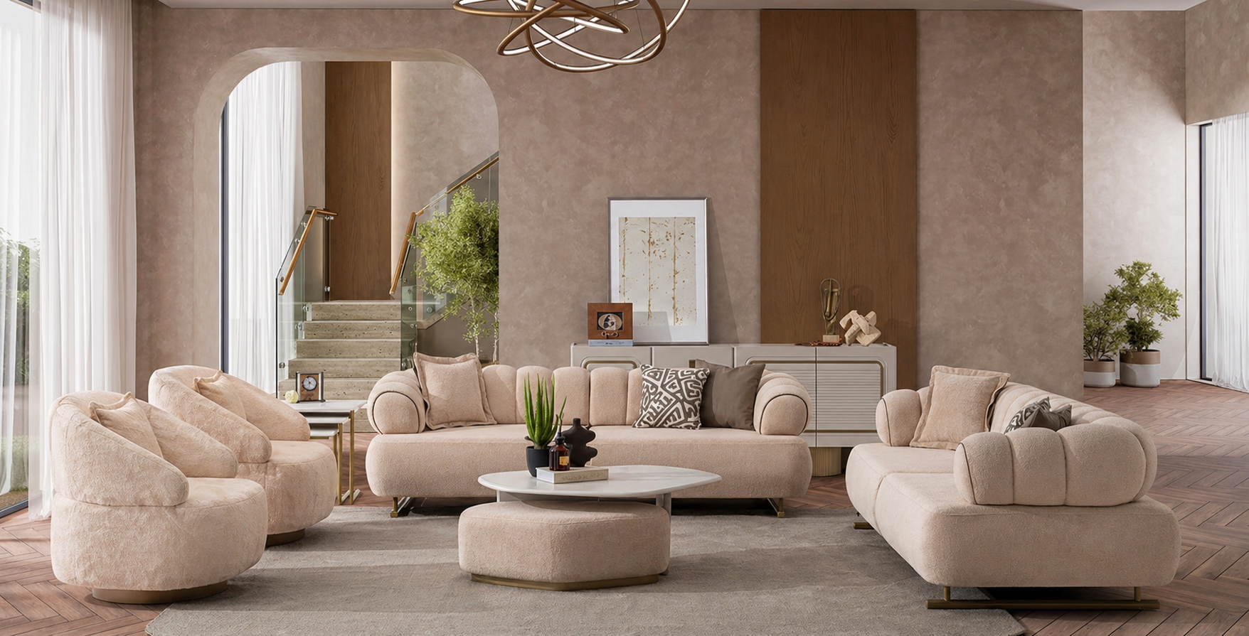 PERLA Sofa set 3+2+1