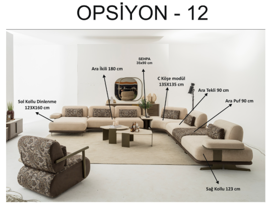 LEGNA Corner sofa