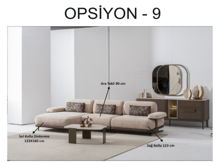 LEGNA Corner sofa