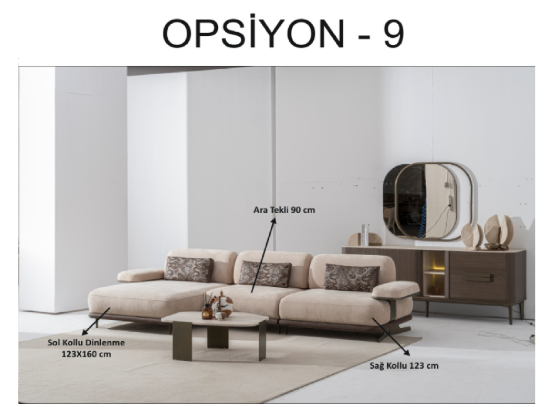LEGNA Corner sofa