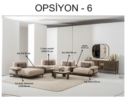 LEGNA Corner sofa