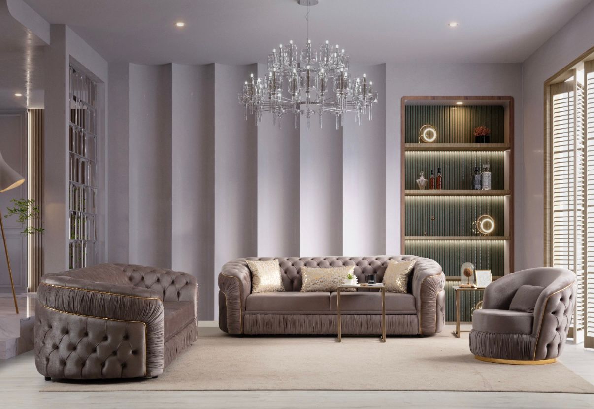 Холова гарнитура BRUKSEL Капучино 3+3+1