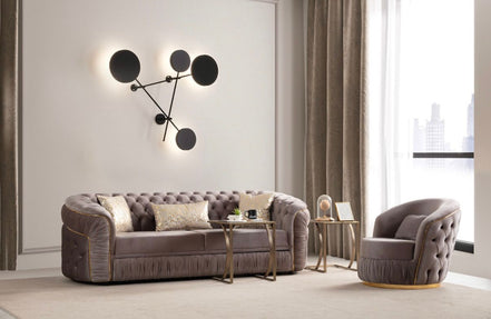 Холова гарнитура BRUKSEL Капучино 3+3+1