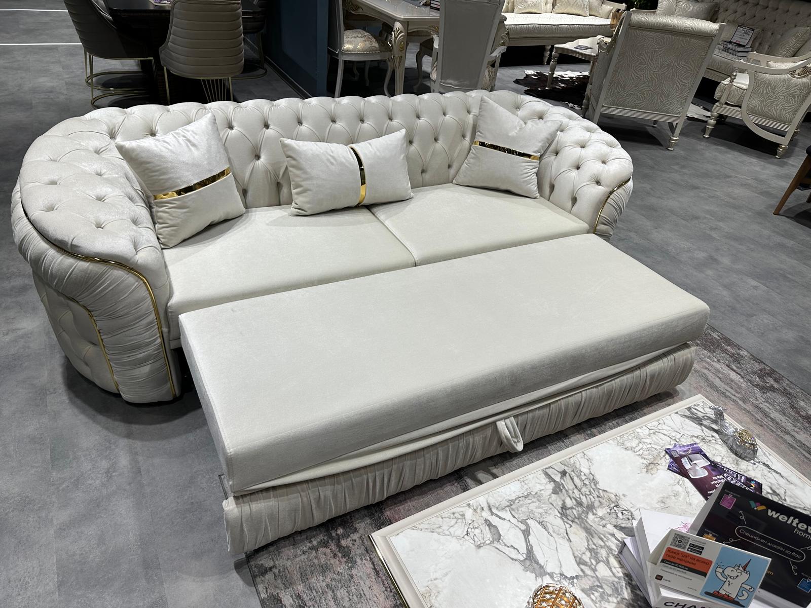 Холова гарнитура BRUKSEL 3+3+1 - КРЕМАВО