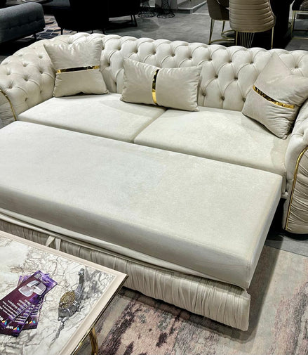 Холова гарнитура BRUKSEL 3+3+1 - КРЕМАВО