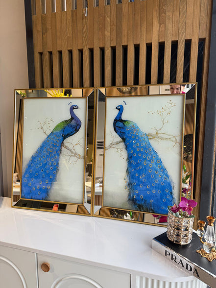 PAINTING SET OF TWO - BIRDS