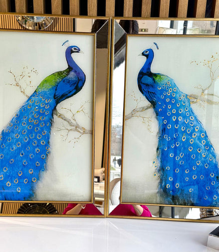 PAINTING SET OF TWO - BIRDS