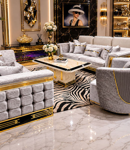 DUBAI Sofa set 3+3+1