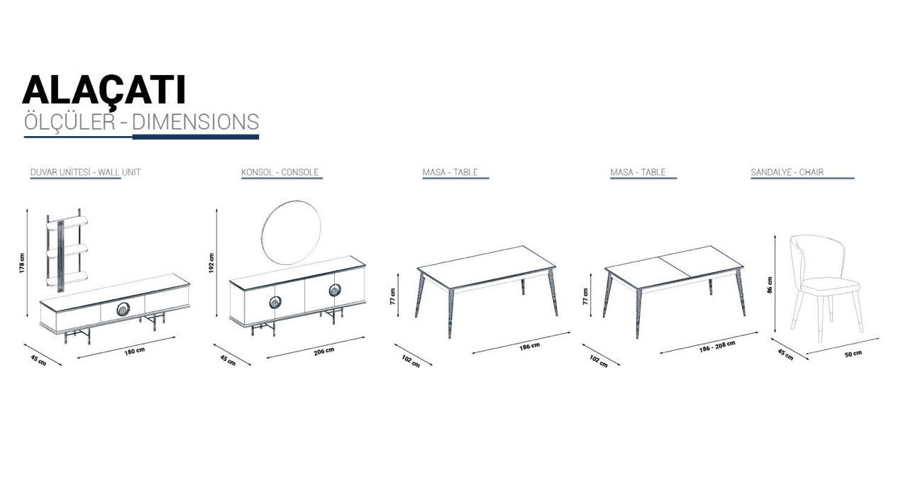 ALACATI Трапезария