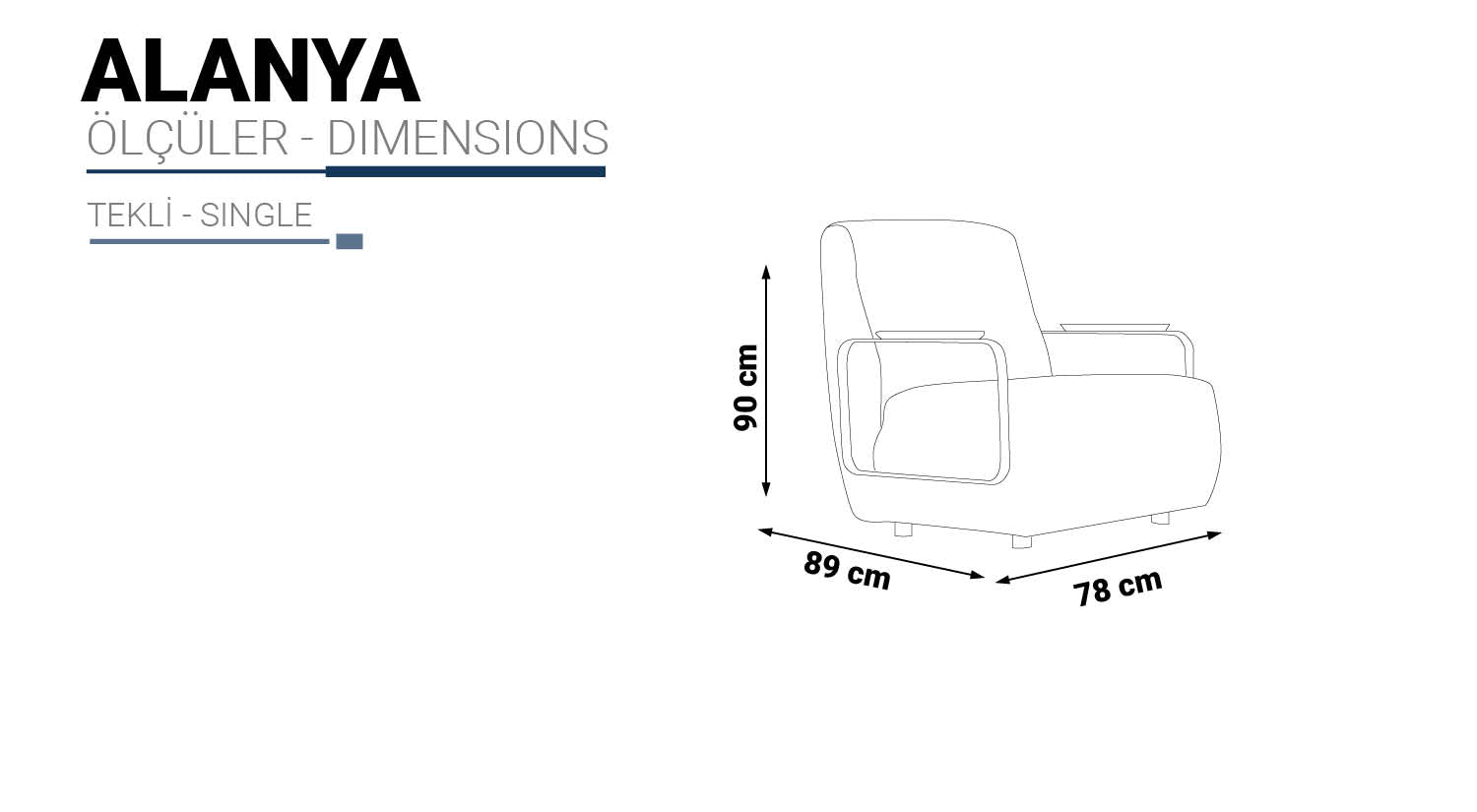 ALANYA кресло