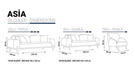 Холова гарнитура ASIA 3+3+1