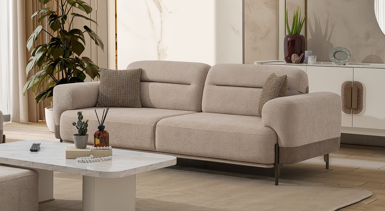 ASSOS Sofa set 3+3+1