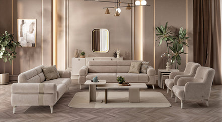 ATLAS Sofa set 3+3+1