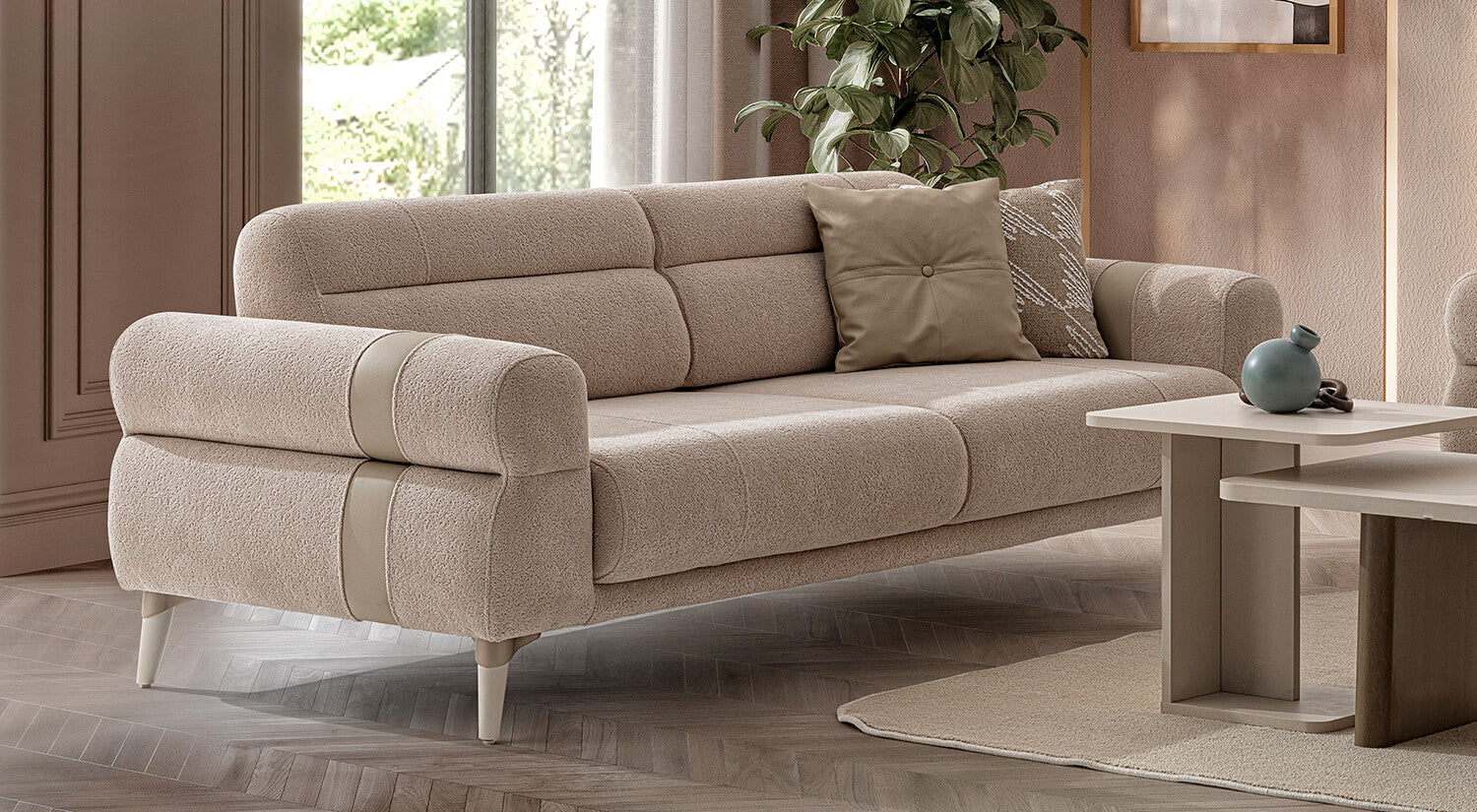 ATLAS Sofa set 3+3+1