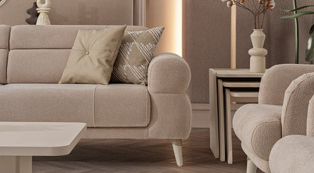 ATLAS Sofa set 3+3+1