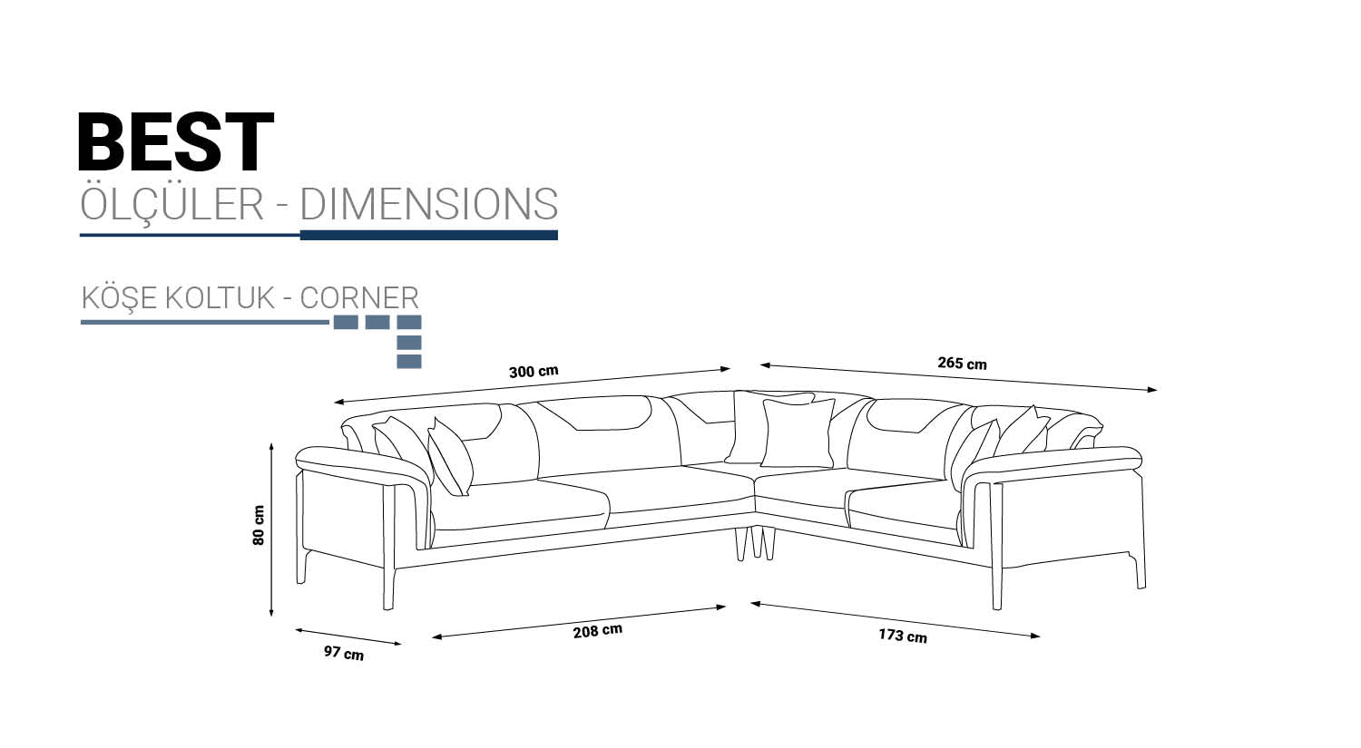 BEST Ъглов диван