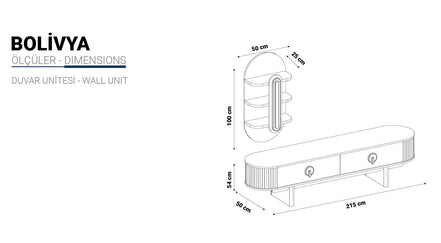 BOLİVYA ТВ ШКАФ