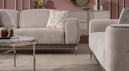 BRONZA Sofa set 3+3+1